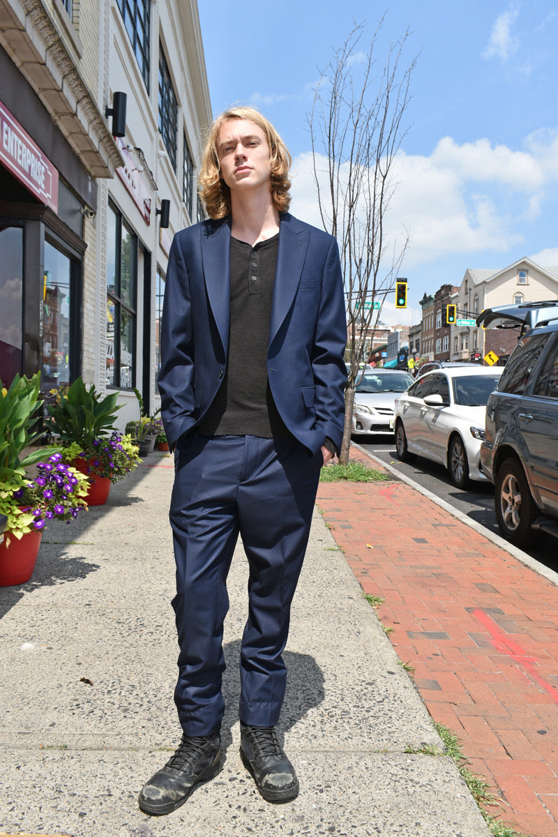 Pollantis Navy 2 Piece Suit